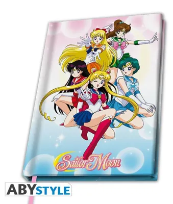 Produktbild von Sailor Moon Warriors Notizbuch