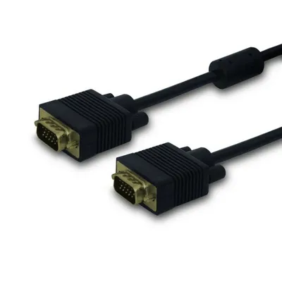 Produktbild von Savio CL-29 VGA-Kabel 1 8 m VGA (D-Sub) Schwarz