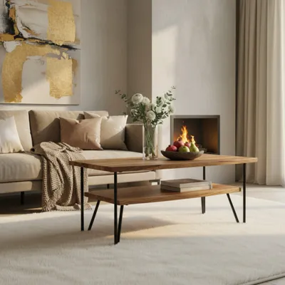 Produktbild von Wohnteppich Unifarben Modern Waschbar Strapazierfähig | Creme 80x150 cm Wohnzimmer Schnelltrocknend | NECKAR – Kadima Design