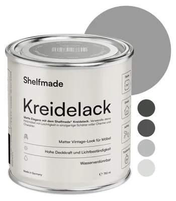 Produktbild von Kreidefarbe Möbel Shabby Chic Holzlack DIY - Chalk Paint matter Look