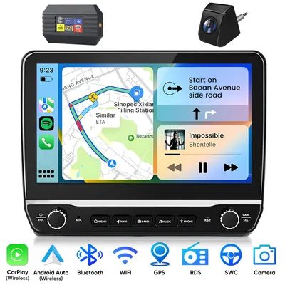 Produktbild von 10.1 "Android 15 Autoradio Für Citroen Jumper, Peugeot Boxer, Fiat Ducato Wireless CarPlay, GPS Navi WIFI BT DAB+ SWC USB DSP Kamera 2+64GB