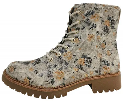 Produktbild von Jana Schnürstiefel Beige in Gr. 41
