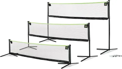 Obrázok produktu pre EXIT Nastaviteľná športová sieť 155 x 300 cm, sieť na volejbal, badminton a tenis, s nastaviteľnou výškou, na vonkajšie použitie, čierna
