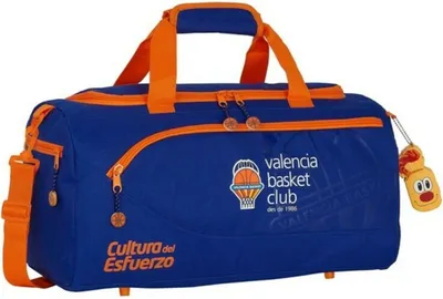 Produktbild von Valencia Korb Blau Orange Sporttasche 50 x 25 x 25 cm