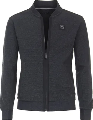 Produktbild von CASAMODA Herren Sweatjacke Langarm Reißverschluss Regular Marine 5XL