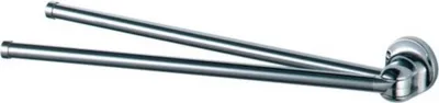Produktbild von Haceka Aspen Dubbele Handdoekhouder 5,3x42,8x5,3 cm Chroom