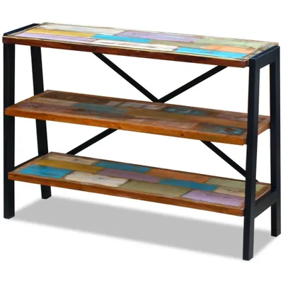 Produktbild von vidaXL Sideboard 3 Regalböden Altholz