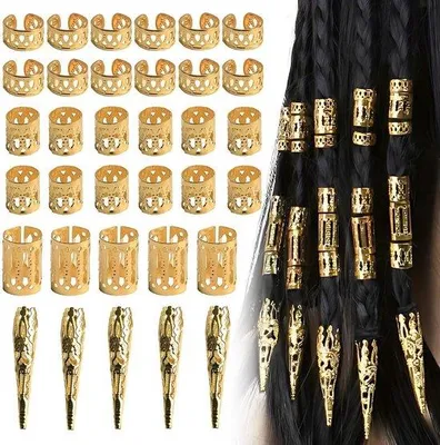 Image de Pinces à cheveux - 50 pièces - différents modèles - 10 x 5 x 1 cm