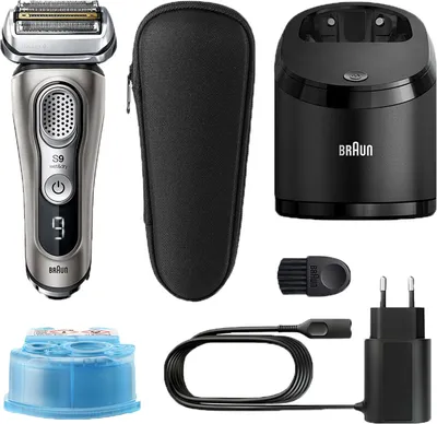 Obrázok produktu pre Braun Series 9 81666402, Planžetový holiaci strojček, Grafit, LED, Batérie, Lithium-ion (Li-ion), Zabudovaná batéria