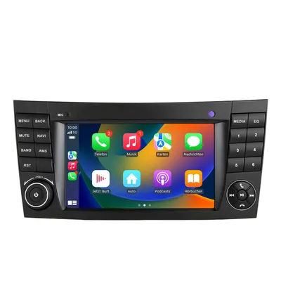 Obrázok produktu pre Android autorádio 32GB pre Mercedes W211 triedy E E200 E240 E280 od roku 2002 2Din rádio Carplay RDS WIFI DSP GPS
