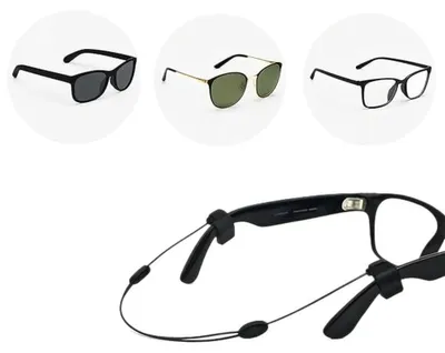 Produktbild von INF Anti-Rutsch Brillen-Set 4-teilig ABS+Silikon Ohrkappen Nasenpads