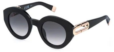 Produktbild von Furla SFU987 Nero lucido 48/26/140 Damen Sonnenbrillen