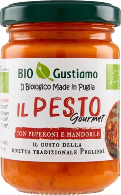 Zdjęcie produktu dla Pesto Peperoni i Migdały 140 gGustiamo