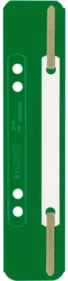 Produktbild von Leitz Heftstreifen kurz 37100055 35x158mm PP gn 25 St./Pack.