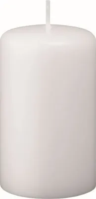 Produktbild von Stumpenkerzen Weiß 130 x 70 mm, 4 Stück
