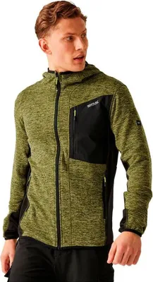 Produktbild von Regatta Alven Fleece Mit Durchgehendem Reißverschluss Grün L Herren Grün L