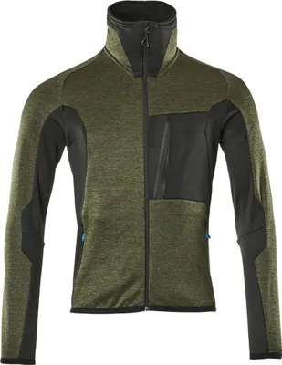 Produktbild von Mascot ADVANCED Fleecejacke Gr. XS mossgrün/schwarz