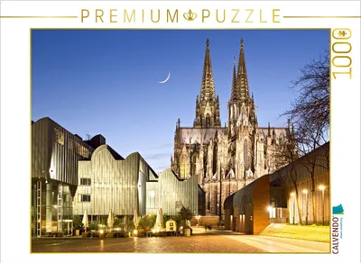 Produktbild von CALVENDO Puzzle Der Kölner Dom | 1000 Teile Lege-Größe 64x48cm Foto-Puzzle für glückliche Stunden