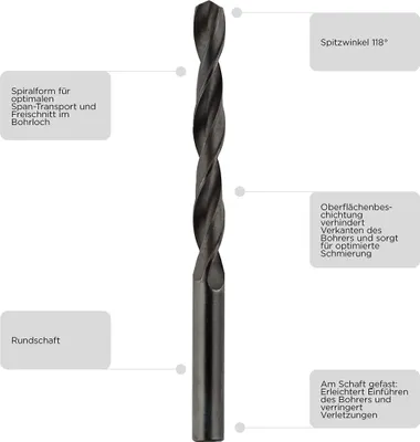 Obrázek produktu pro Urbis metalam HSS d10mm 209700