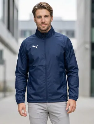 Obrázek produktu pro Pánská bunda Puma Teamgoal All Weather Jack - Navy, Obrázek vytvořený pomocí AI