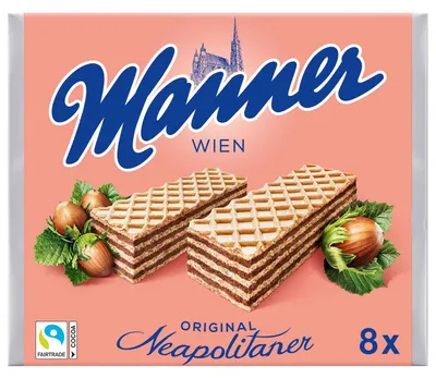 Produktbild von Manner Original Neapolitaner 8x75g