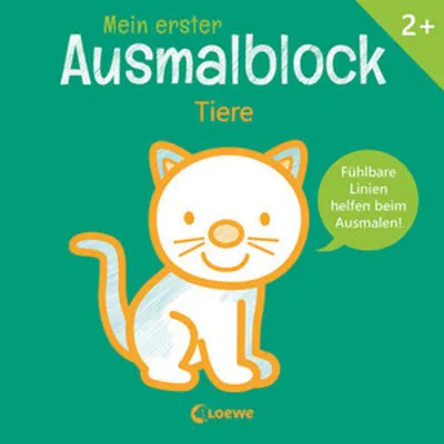Produktbild von Mein erster Ausmalblock - Tiere