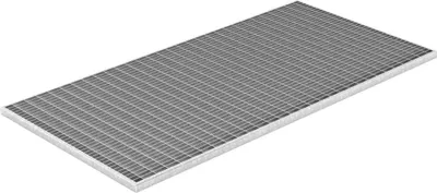 Produktbild von MEA Gitterrost für Zarge 600 x 400 mm MW 30/10, H 20, ohne Zarge