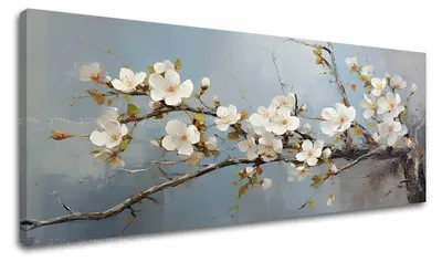 Obrázok produktu pre Kvetinový svet na plátne Oáza pokoja a radosti - 70x140 cm