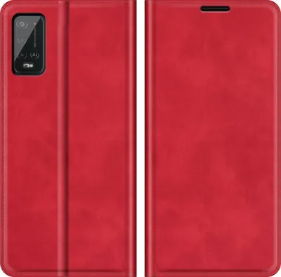 Produktbild von Mobigear Retro Slim  Wiko Power U20 Hülle Klapphülle Geldbörse - Rot