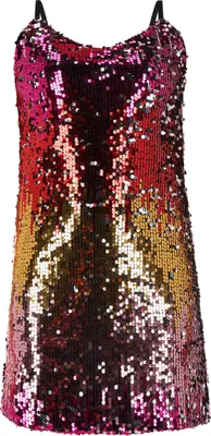 Produktbild von NAEMI damen mini spaghettikleid - pink, XS/S