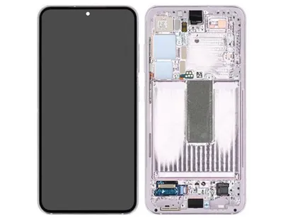 Produktbild von SMT - Original Dynamic AMOLED Display Touchscreen Bildschirm & Rahmen Lila für Samsung Galaxy S23 S911B & Werkzeug