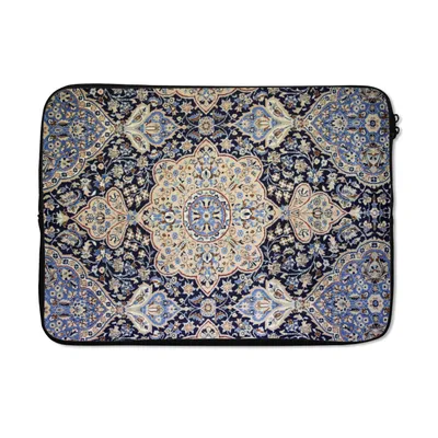 Obrázek produktu pro Pouzdro na notebook 13 palců Perský koberec - Koberec - Mandala - Modrý Brašna na notebook