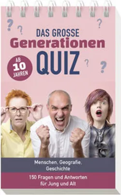Obrázek produktu pro Das große Generationen-Quiz I ab 10 Jahren