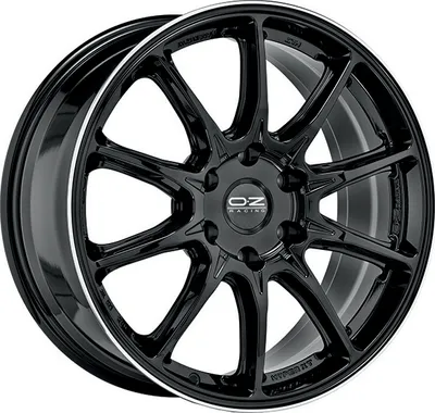 Produktbild von ALUFELGE OZ Racing HYPER XT HLT OFFROAD 9x20 6x139.7 ET 38 GLOSS BLACK+DIAMOND LIP
