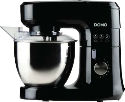 Produktbild von Domo DO9145KR, 4,5 l, Rot, Edelstahl, Drehregler, Edelstahl, PP, Edelstahl, Edelstahl