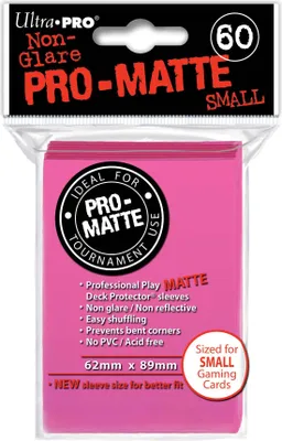 Image de Ultra Pro - Rose vif Pro-Matte petit (60)