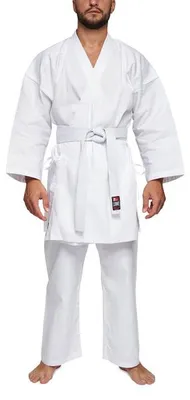 Zdjęcie produktu dla Kimono do karate dla dorosłych marki Leone1947 – model AB400 rozmiar 130 cm