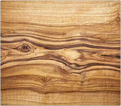 Produktbild von Spritzschutz Herdabdeckplatte Schneidebrett aus Glas Holzstruktur 1-Teilig (60x52cm)