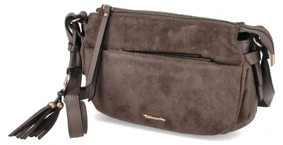 Zdjęcie produktu dla Torebka damska Tamaris, model crossbody, kolor taupe, wykonana z materiału tekstylnego i syntetycznego. Rozmiar: uniwersalny