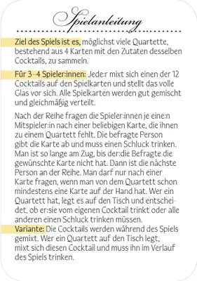 Produktbild von Das Cocktail-Quartett