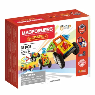 Productafbeelding van Magformers Bouwspel Wow Plus Set (707020) Transparant. Transparant. One Size