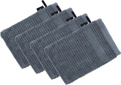 Produktbild von 4er Pack Waschhandschuh Tomorrow von der Marke Vossen 22 x 16 cm