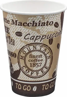 Produktbild von 100x Automatenbecher Kaffeebecher 70,3mm Ø  'Coffee Mountain' 150 ml