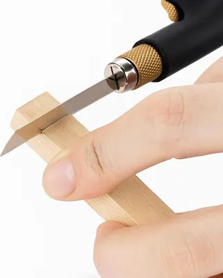 Produktbild von Mini, kleine Handsäge in Stiftform mit 2 Sägeblättern