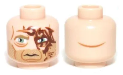 Obrázek produktu pro LEGO světle hnědá minifigurka (3626pb0986) – nová