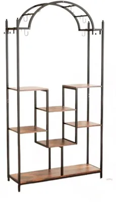 Image de Étagère à 5 niveaux pour l'intérieur et l'extérieur, le balcon et le jardin, 5 niveaux