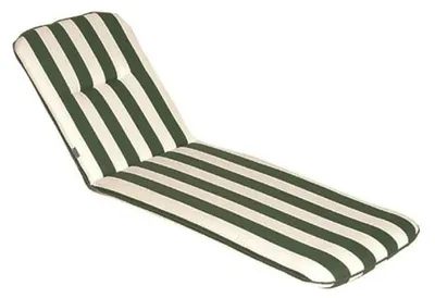 Image de PRIVATE GARDEN Housse de transat CANCALE Vert 184 x 59 x 5,5 cm