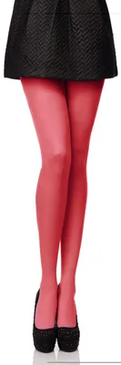 Produktbild von Antie Damen Mikrofaser Strumpfhose bunt AN-121 40 DEN (Coral, M) .