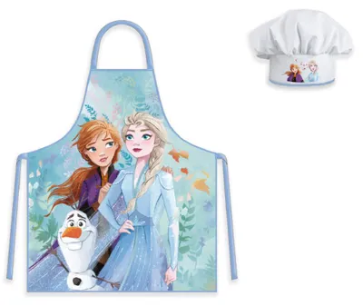 Immagine prodotto di Grembiule con cappellino per bambini Frozen - Breeze