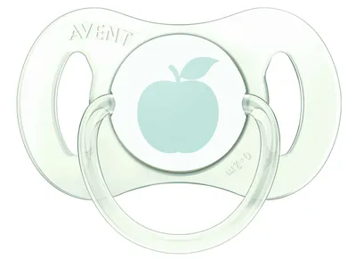 Produktbild von Philips AVENT Mini-Schnuller SCF151/00, Klassischer Babyschnuller, Silikon, Spülmaschinenbeständig